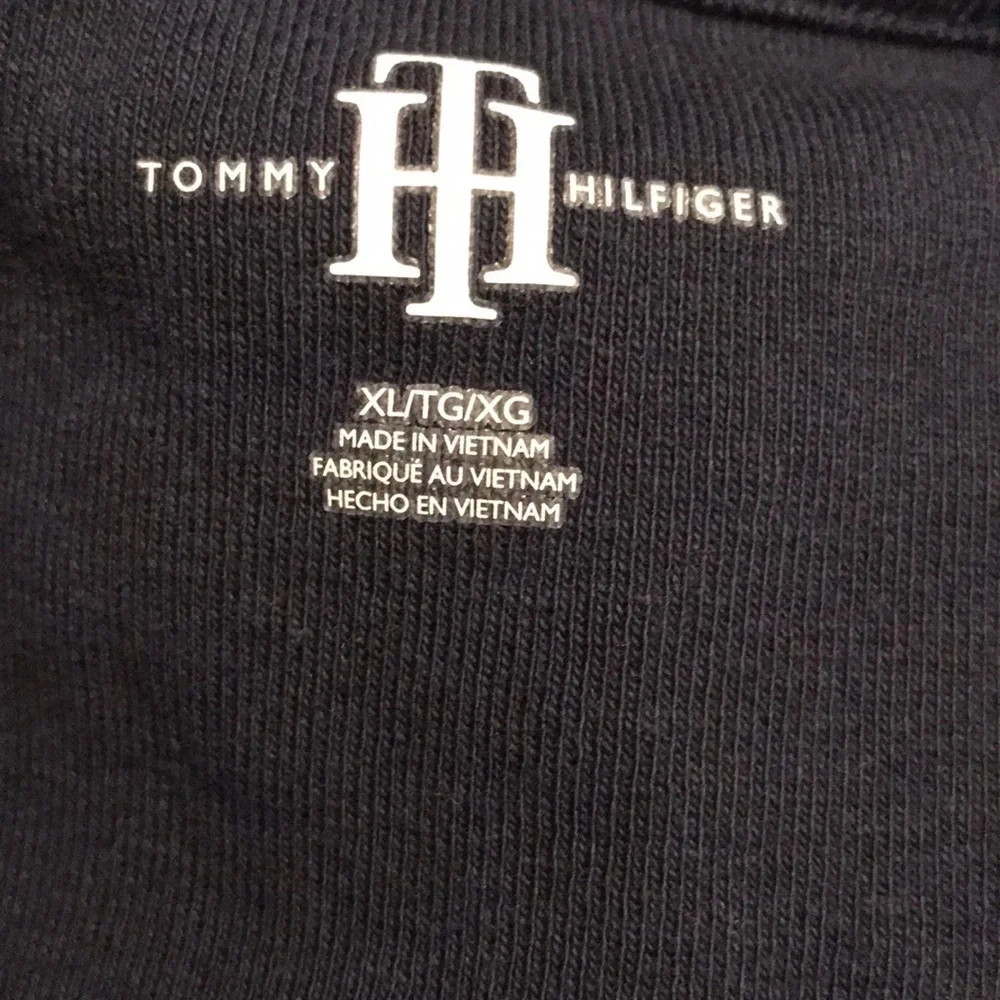 Tommy Hilfiger Navy Blue Long Sleeve Sweater